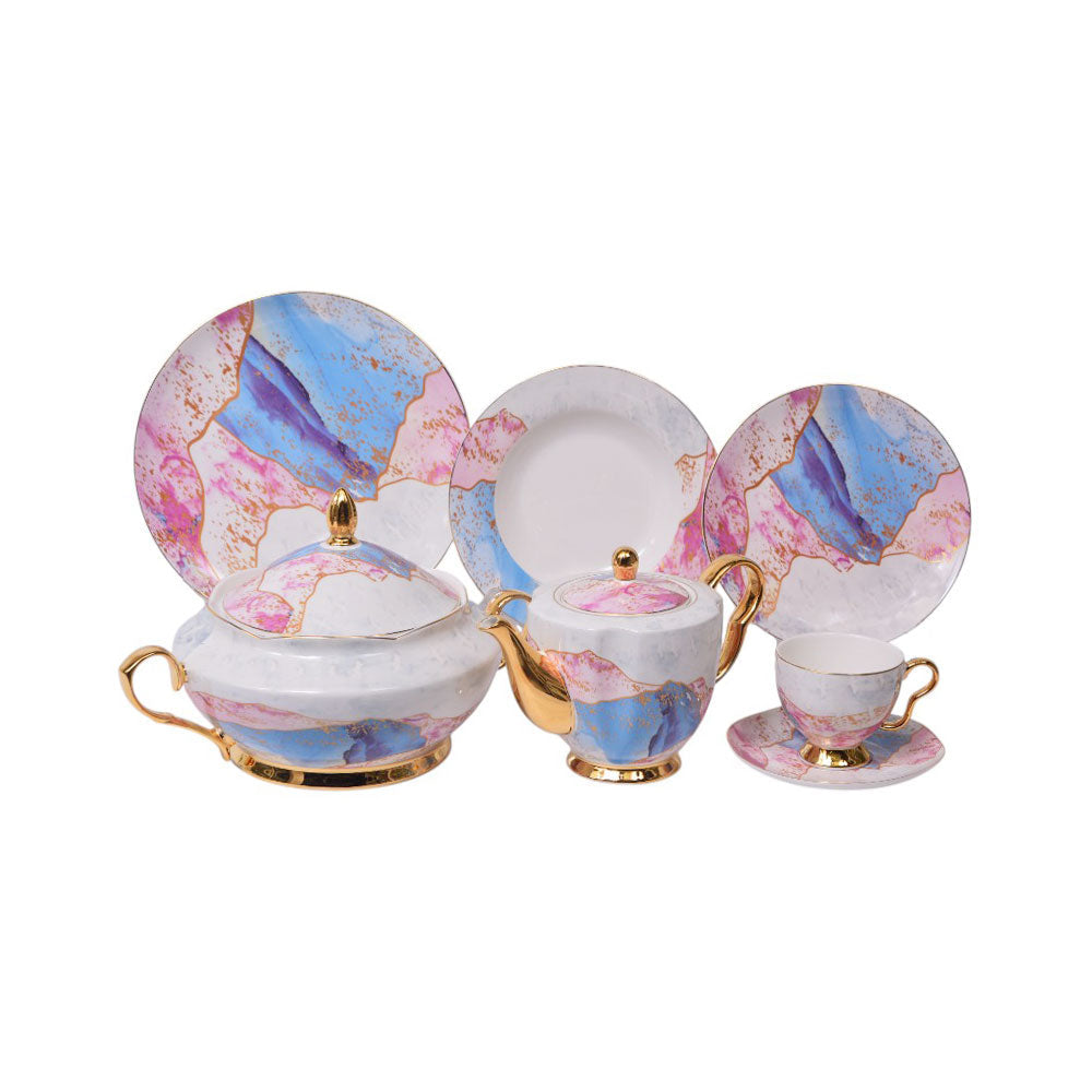 DINNER SET 61PC ROYAL BISTRO IR 9330S Default Title - MamasJan Crockery