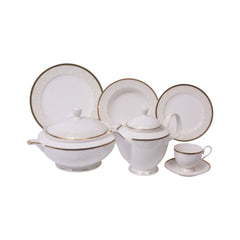 DINNER SET 61PC ROYAL BISTRO IR YS23009 Default Title - MamasJan Crockery