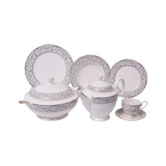 DINNER SET 61PC ROYAL BISTRO IR YS19140 Default Title - MamasJan Crockery