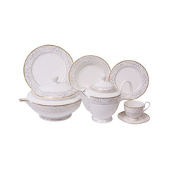 DINNER SET 61PC ROYAL BISTRO IR YS19095 Default Title - MamasJan Crockery