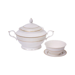 SOUP SET 21PC ROYAL BISTRO IR YS24005A Default Title - MamasJan Crockery
