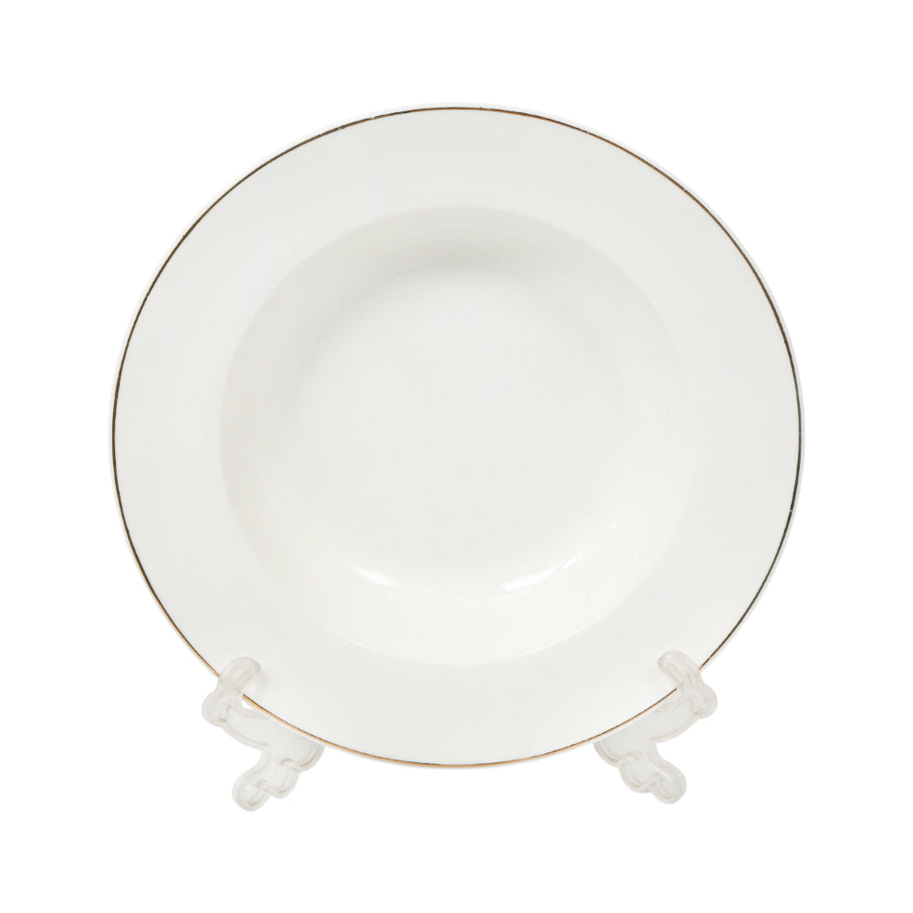 PLATE DEEP ROYAL BISTRO IR GGK8.5 Default Title - MamasJan Crockery