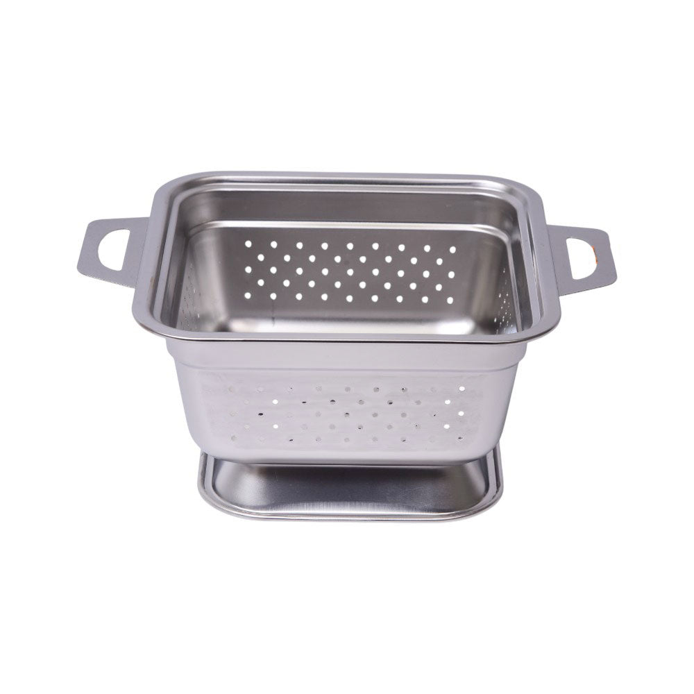 STRAINER BASKET STEEL 20 CM IR TT193-194 Default Title - MamasJan Crockery