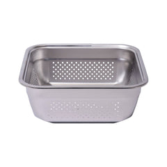 STRAINER BASKET STEEL 28 CM IR TT235-236 Default Title - MamasJan Crockery