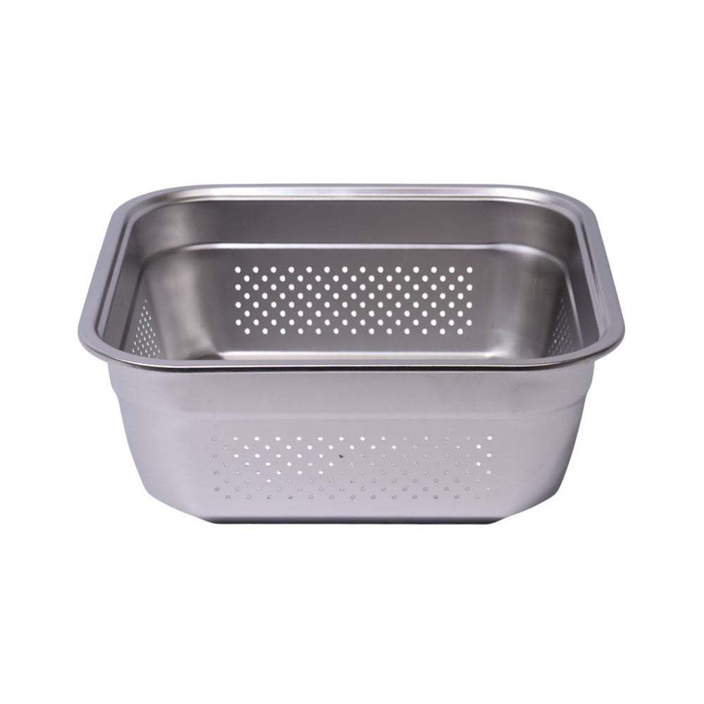 STRAINER BASKET STEEL 30 CM IR TT237-238 Default Title - MamasJan Crockery