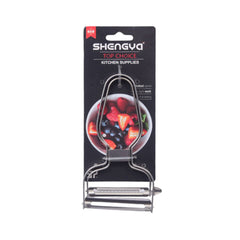 PEELER SET 2PC STEEL SHENGYA IR B4334 Default Title - MamasJan Crockery