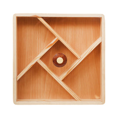 DISH DRY FRUIT WOODEN K16 Default Title - MamasJan Crockery