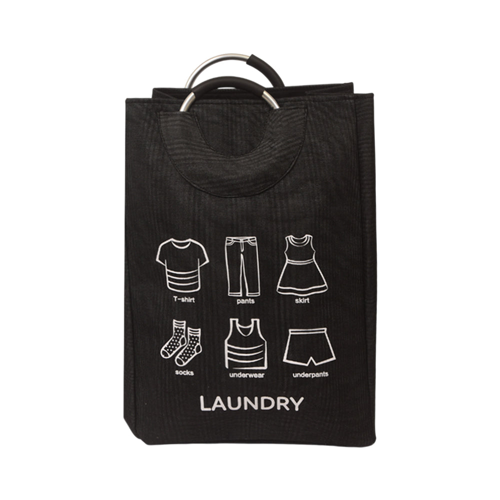 LAUNDARY BASKET FOLDING IR Z33-34 Default Title - MamasJan Crockery