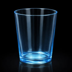 GLASS ACRYLIC KJ11 COLOUR BLUE (Pack of 6) Default Title - MamasJan Crockery