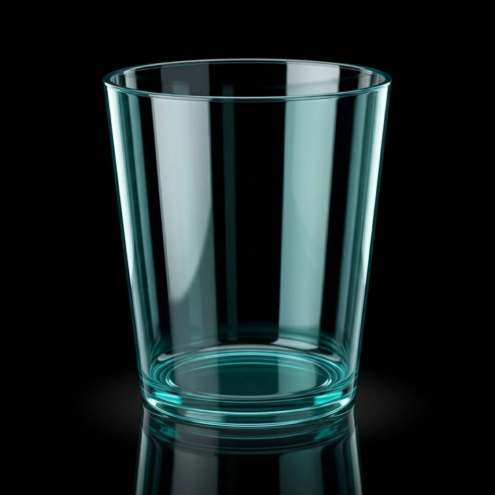 GLASS ACRYLIC KJ11 COLOUR GREEN (Pack of 6) Default Title - MamasJan Crockery