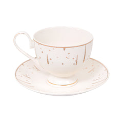 CUP & SAUCER SET 6PC ROYAL BISTRO IR YS23042 Default Title - MamasJan Crockery