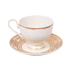 CUP & SAUCER SET 6PC ROYAL BISTRO IR YS23155 Default Title - MamasJan Crockery
