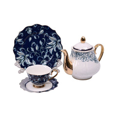 TEA SET 24PC BONE CHINA DS22C036 AAK Default Title - MamasJan Crockery