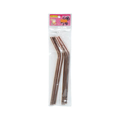STRAW STEEL 7PC SET COPPER Default Title - MamasJan Crockery