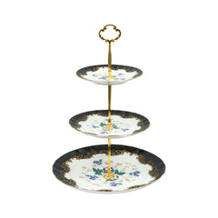 DISH CAKE MORE & MORE 3TIRE K4A01F Default Title - MamasJan Crockery