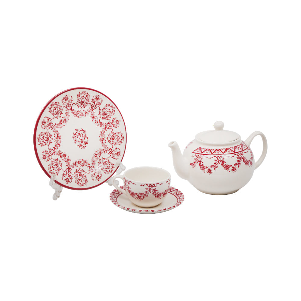 TEA SET 24PC CLAYTON 1504PS Default Title - MamasJan Crockery