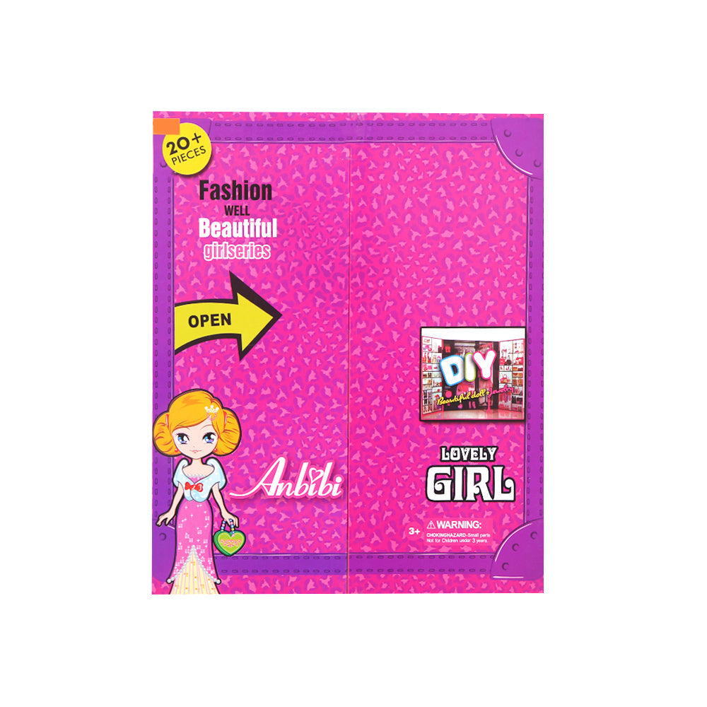 WX21-8 DOLL W-CABNET 10.5INCH A.I Default Title - MamasJan Toys