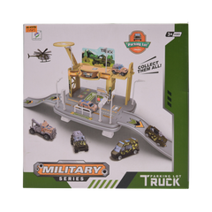 8554T PARKING MILITARY TRACK SET A.I Default Title - MamasJan Toys
