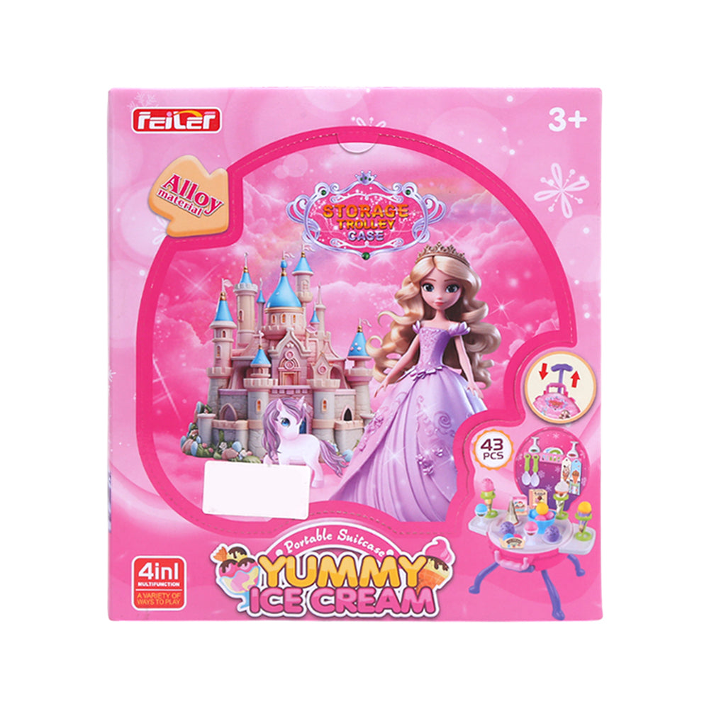 977-B7 BEAUTY DRESSING PINK 42PCS A.I Default Title - MamasJan Toys