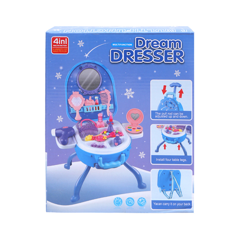 977-B2 BEAUTY DRESSING BLUE 40PCS A.I Default Title - MamasJan Toys