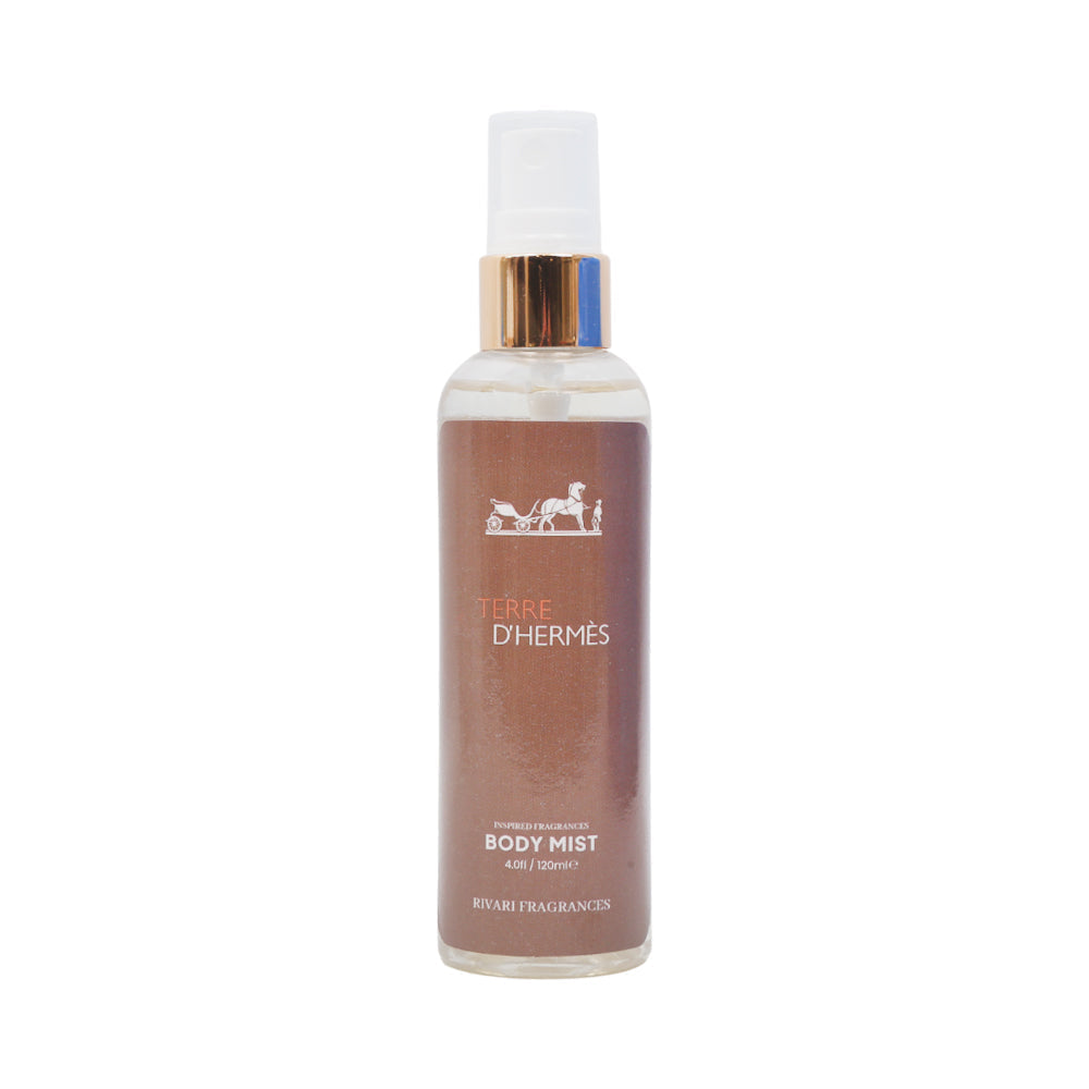 Rivari Fragrance Body Mist Terre de Hermes 120 ML Default Title - MamasJan Perfume