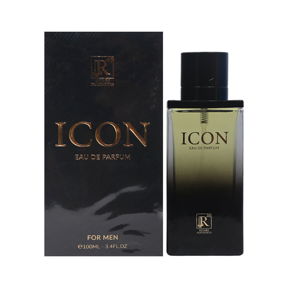 RIVARI FRAGRANCE ICON MEN EDP 100 ML Default Title - MamasJan Perfume