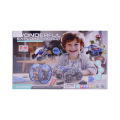 SJ01 WONDERFUL EXPLORER ROBOT 4IN1 IR 442PCS Default Title - MamasJan Toys