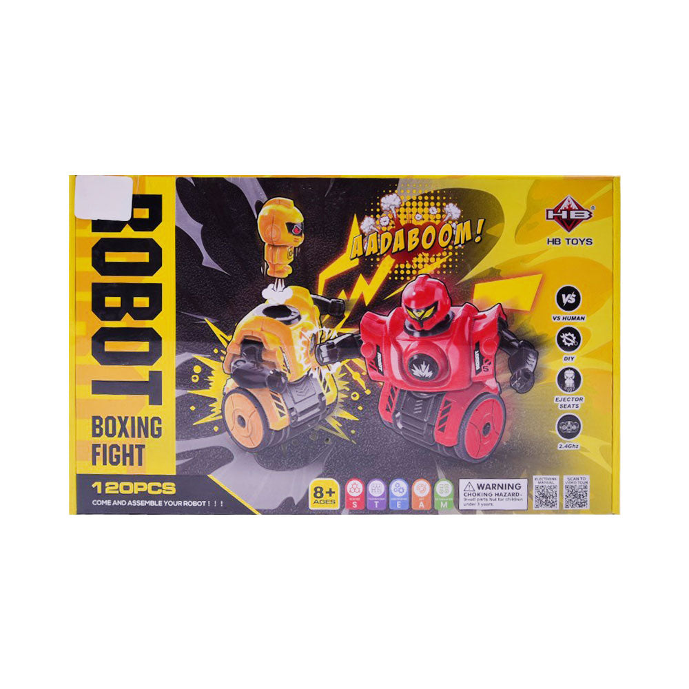 SD01 BOXING FIGHT ASSEMBLE ROBOT IR 120PCS Default Title - MamasJan Toys