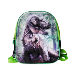 10862-5 KIDS SCHOOL BACKPACK JURASIC EMBOSSED IR 12INCH Default Title - MamasJan Toys