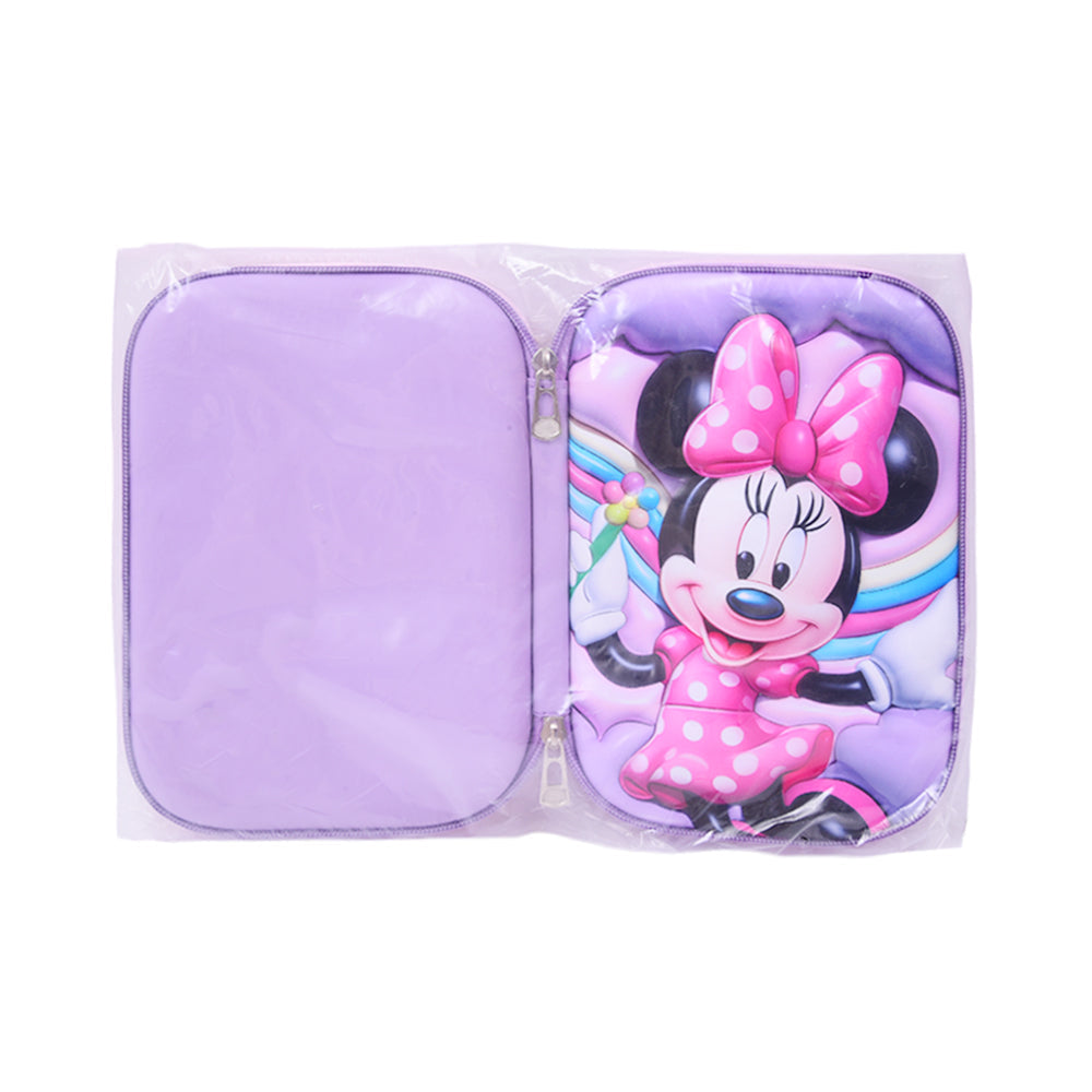 10862-34 PENCIL CASE LARGE MINIE EMBOSSED IR Default Title - MamasJan Toys