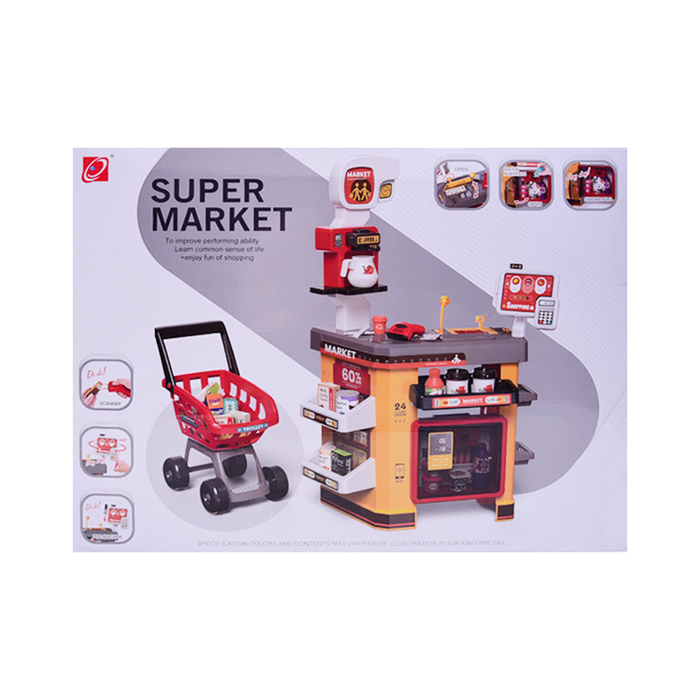 668-130 SUPER MARKET PLAY SET IR 54PCS Default Title - MamasJan Toys
