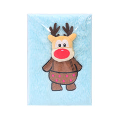 SSS2007 NOTEBOOK FURR EMBOSSED ANIMAL Default Title - MamasJan Toys