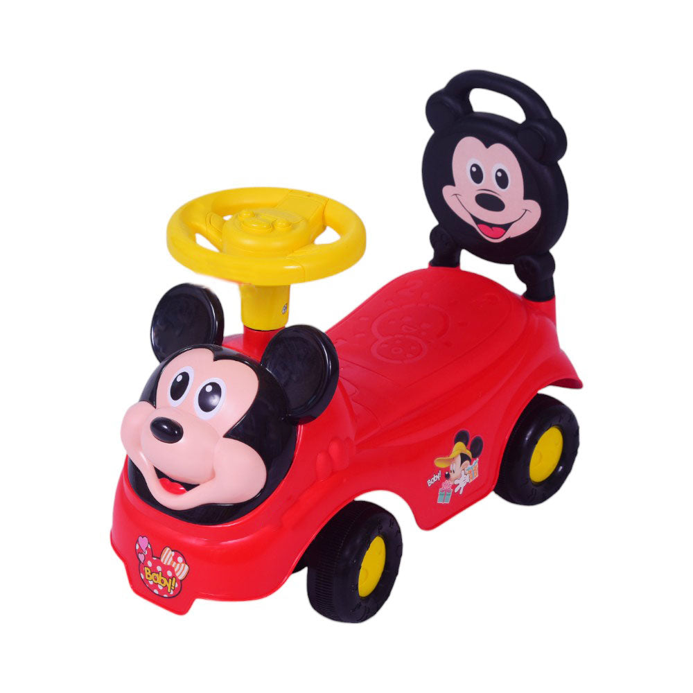 BABY PUSHING CAR MICKEY MOUSE 3385-1 Default Title - MamasJan Toys
