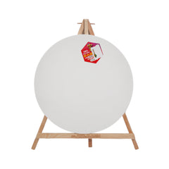 556-3915 ROUND CANVAS BOARD W-STAND X LARGE Default Title - MamasJan Toys