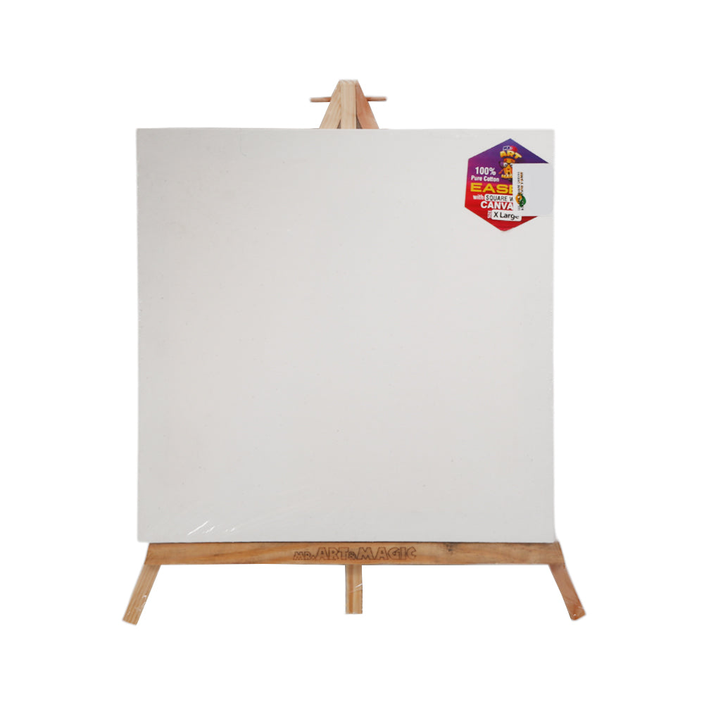 555-3905 SQUARE CANVAS BOARD W-STAND X LARGE Default Title - MamasJan Toys