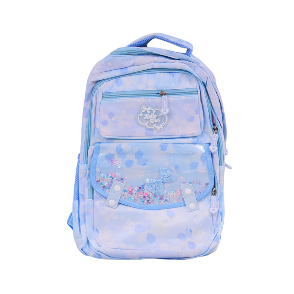 178 KIDS SCHOOL BACKPACK HELLO GIRL 17INCH G Default Title - MamasJan Toys