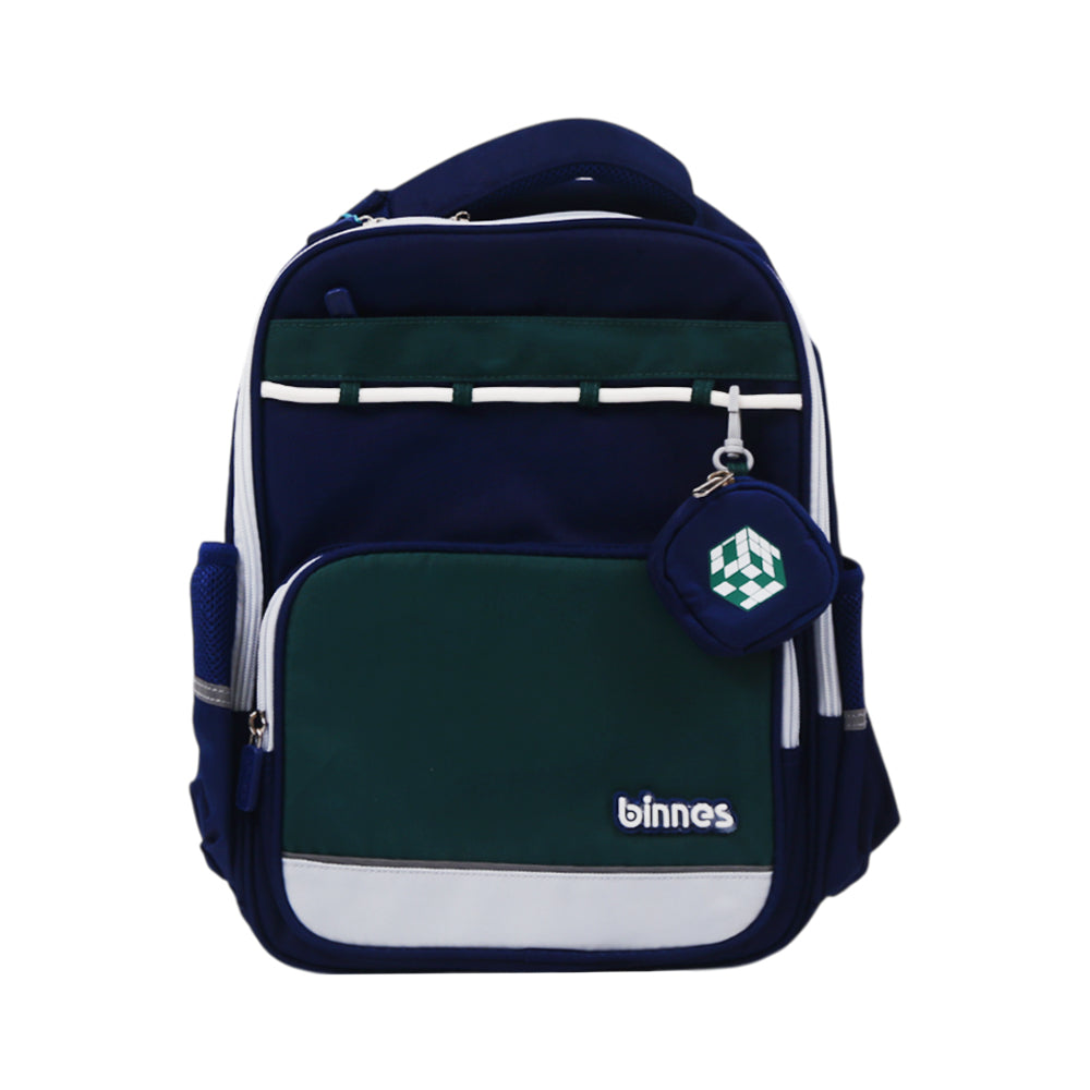 BNS-5022 KIDS SCHOOL BACKPACK CUBE 18INCH IR BG Default Title - MamasJan Toys