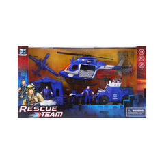 C3101-23 RESUE TEAM POLICE PLAYSET IR Default Title - MamasJan Toys