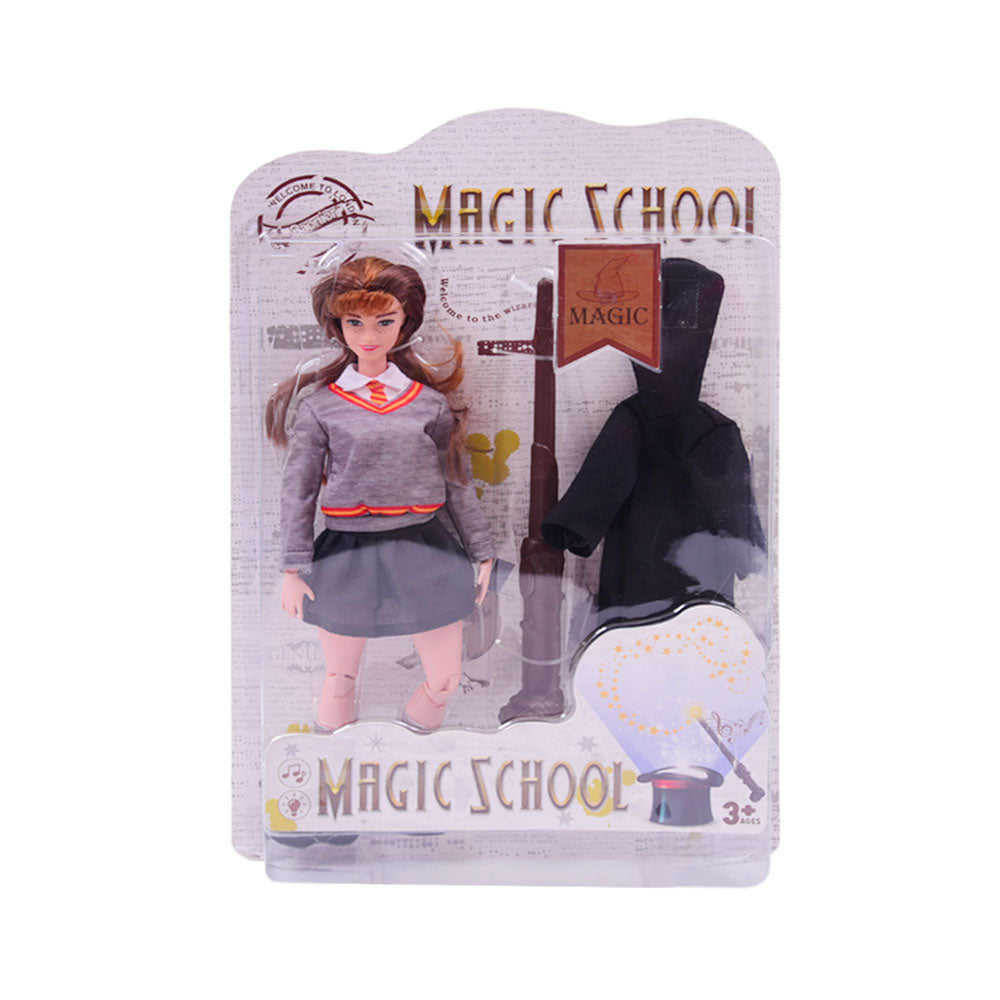 JJ8726D MAGIC SCHOOL GIRL FIGURE IR Default Title - MamasJan Toys