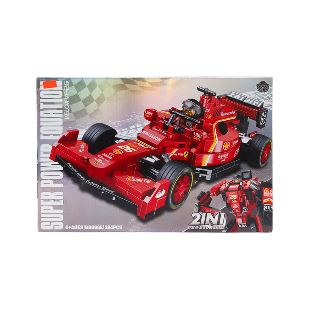 BB066E TRANSFORMER BLOCK SET 293PC IR Default Title - MamasJan Toys