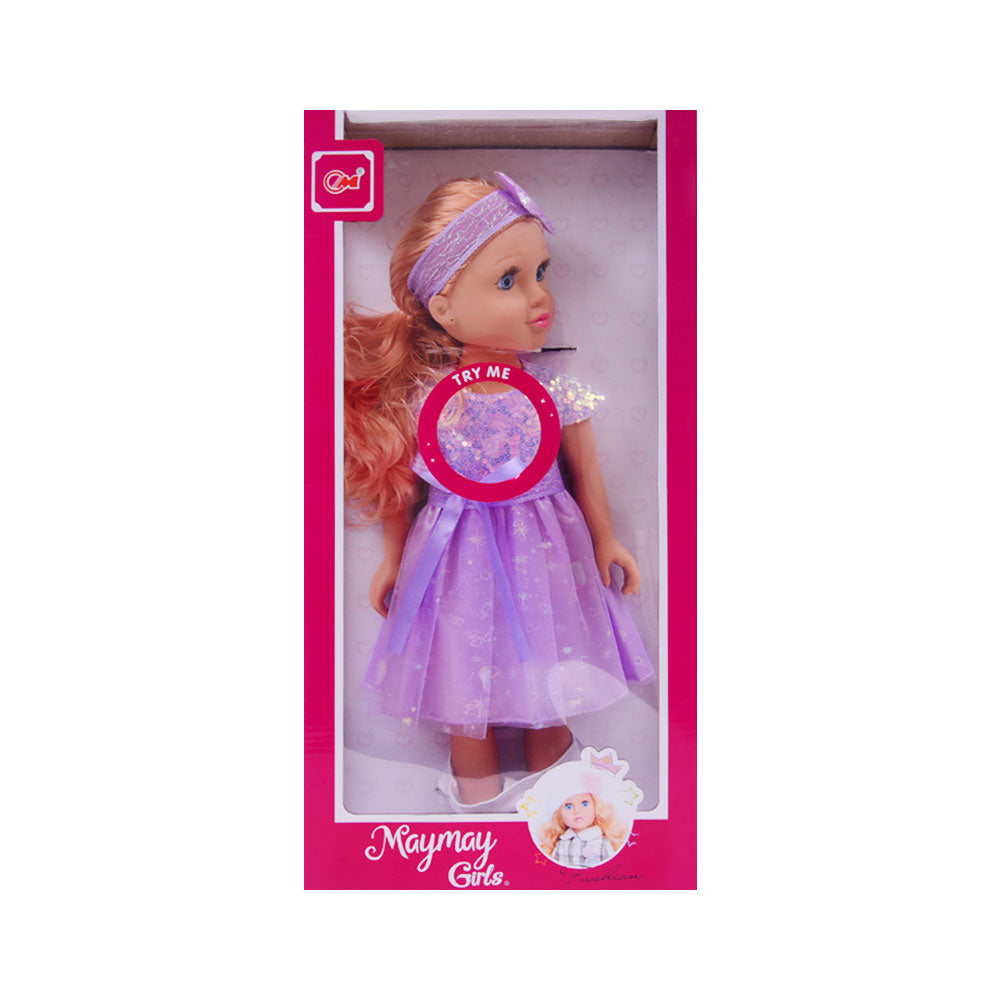 B221-1 MUSICAL FASHION MAYMAY DOLL IR Default Title - MamasJan Toys