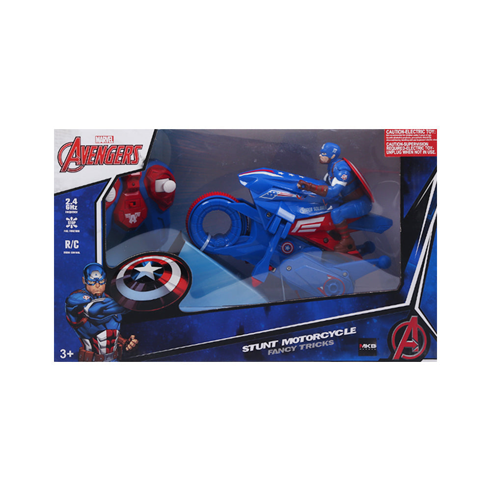 MM5588-641-04 AVENGERS STUNT MOTORCYCLE IR Default Title - MamasJan Toys