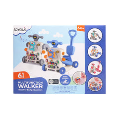 2018 JOYOUS MULTI-FUNCTIONAL ACTIVITY WALKER 6IN1 Default Title - MamasJan Toys