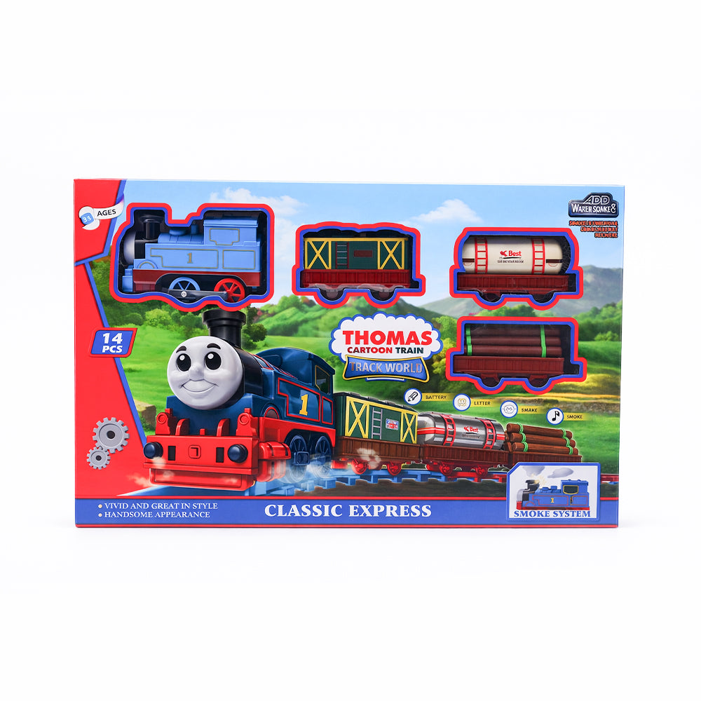 2055-6 THOMAS CARTOON TRAIN TRACK A.I Default Title - MamasJan Toys