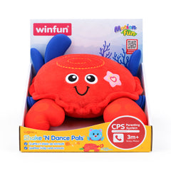 0155-01 WF SHAKE N DANCE CRAB IT A.I Default Title - MamasJan Toys