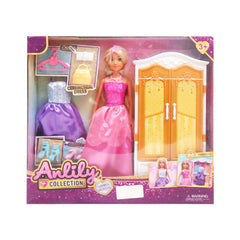 616329 ANLILY DOLL W-CABNET A.I Default Title - MamasJan Toys