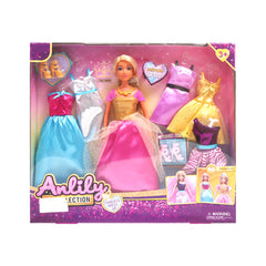 616289 ANLILY PRINCESS DRESS UP DOLL A.I Default Title - MamasJan Toys