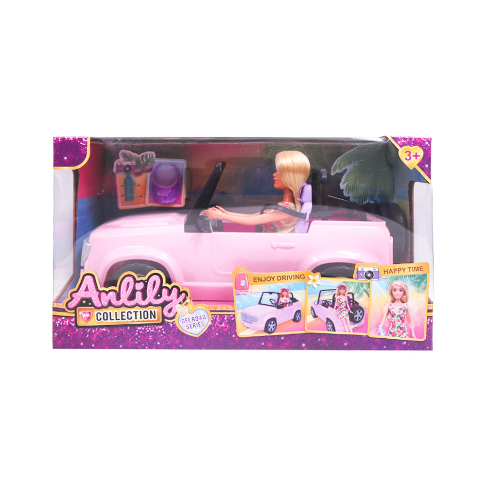 616180 ANLILY DOLL W-CAR A.I Default Title - MamasJan Toys