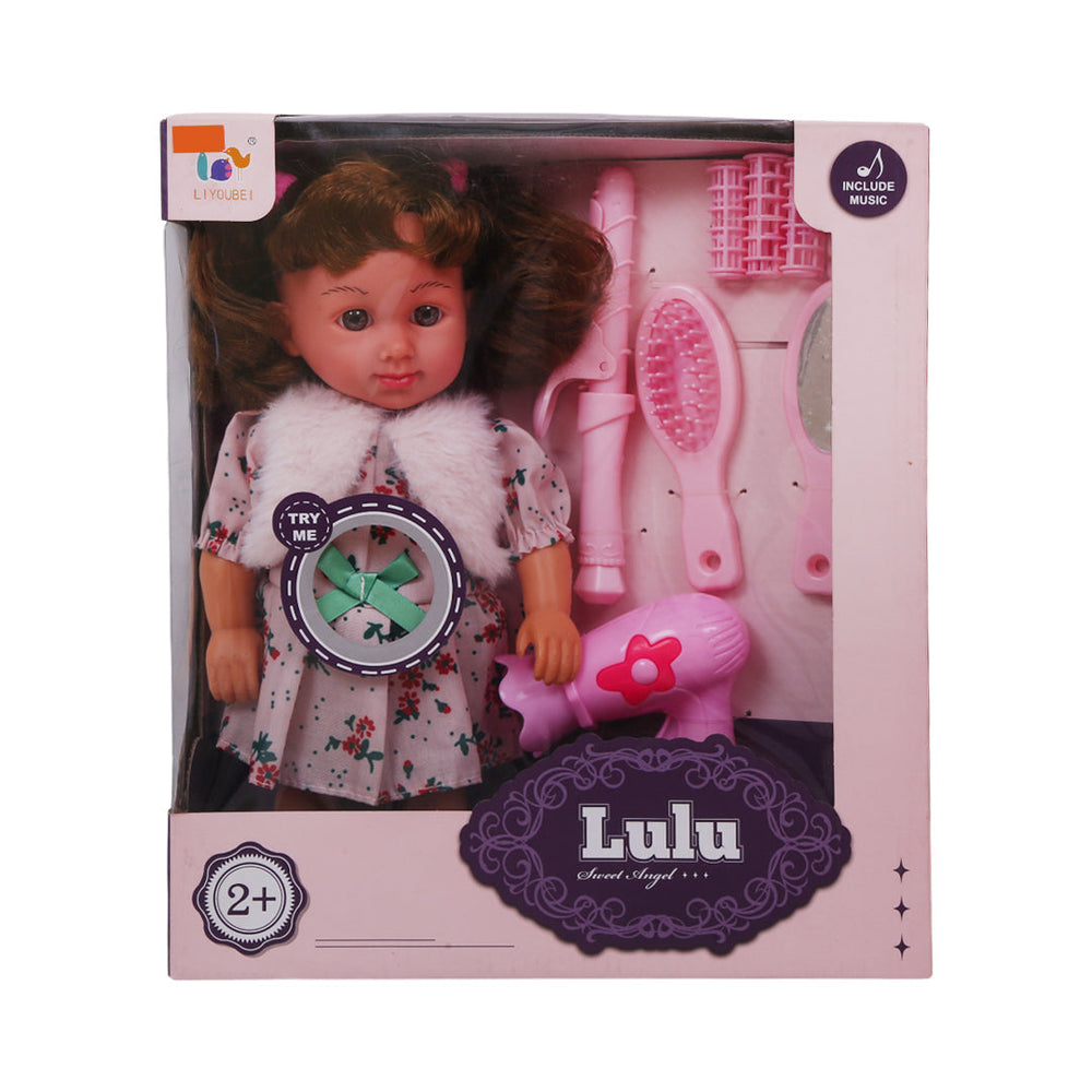 L6223B LULU SWEET ANGEL DOLL SET IR Default Title - MamasJan Toys