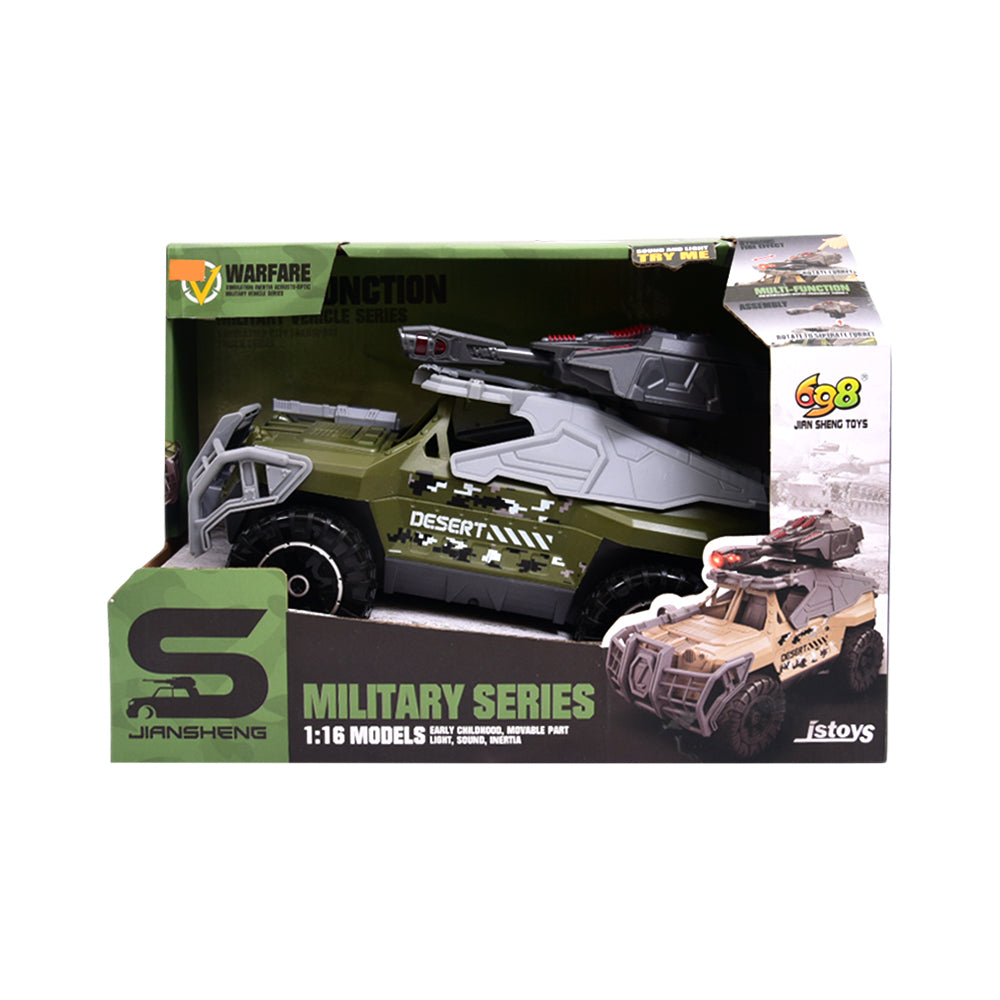 JS207 MILITARY JEEP IR Default Title - MamasJan Toys